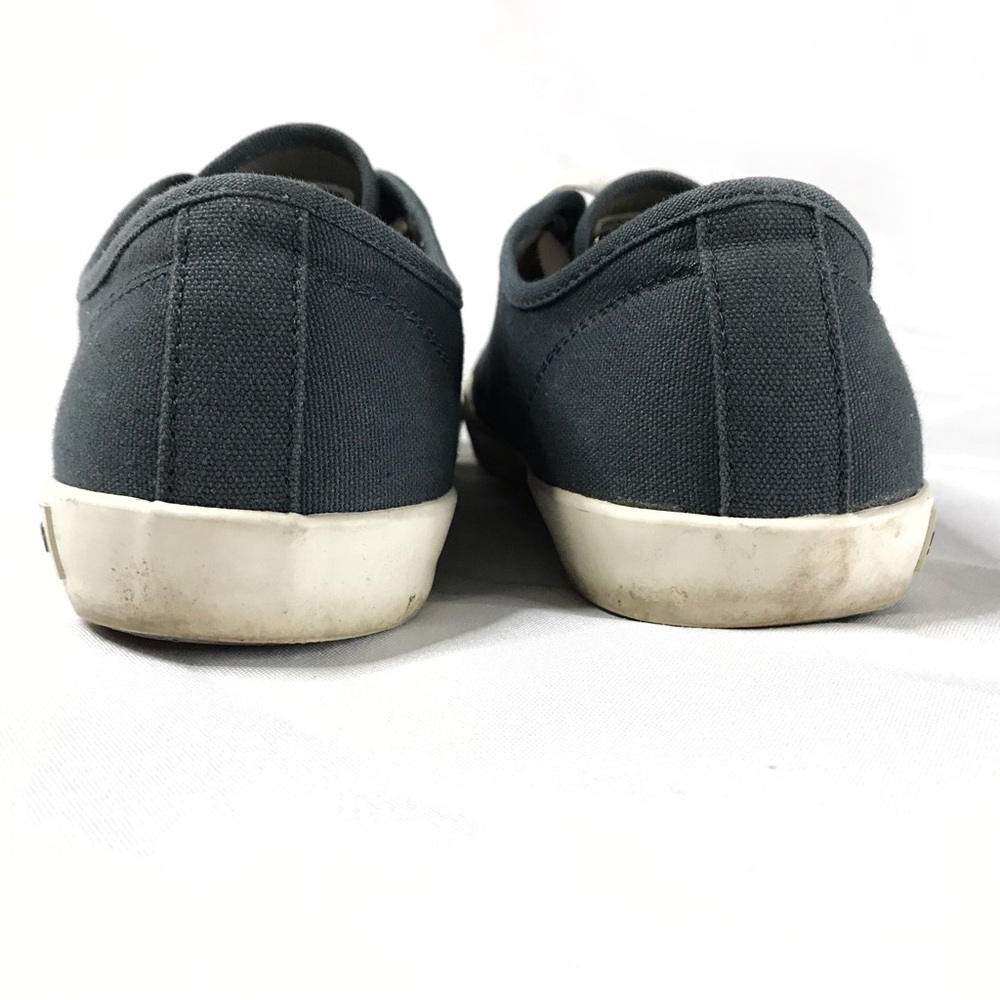 SeaVees Monterrey Sneaker Standard Size 8 Canvas Lace Up Sneakers Grey - Picture 5 of 7